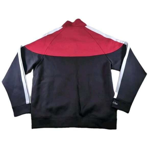 Mitchell & Ness Atlanta Reign Men XL MVP Track Jacket Embroidered Black Red Logo - Picture 2 of 9
